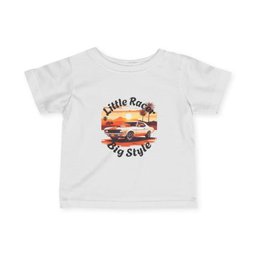 Retro Sunset Muscle Car - Kids T-Shirt