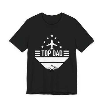 Top Dad Pilot - Dads T-Shirt