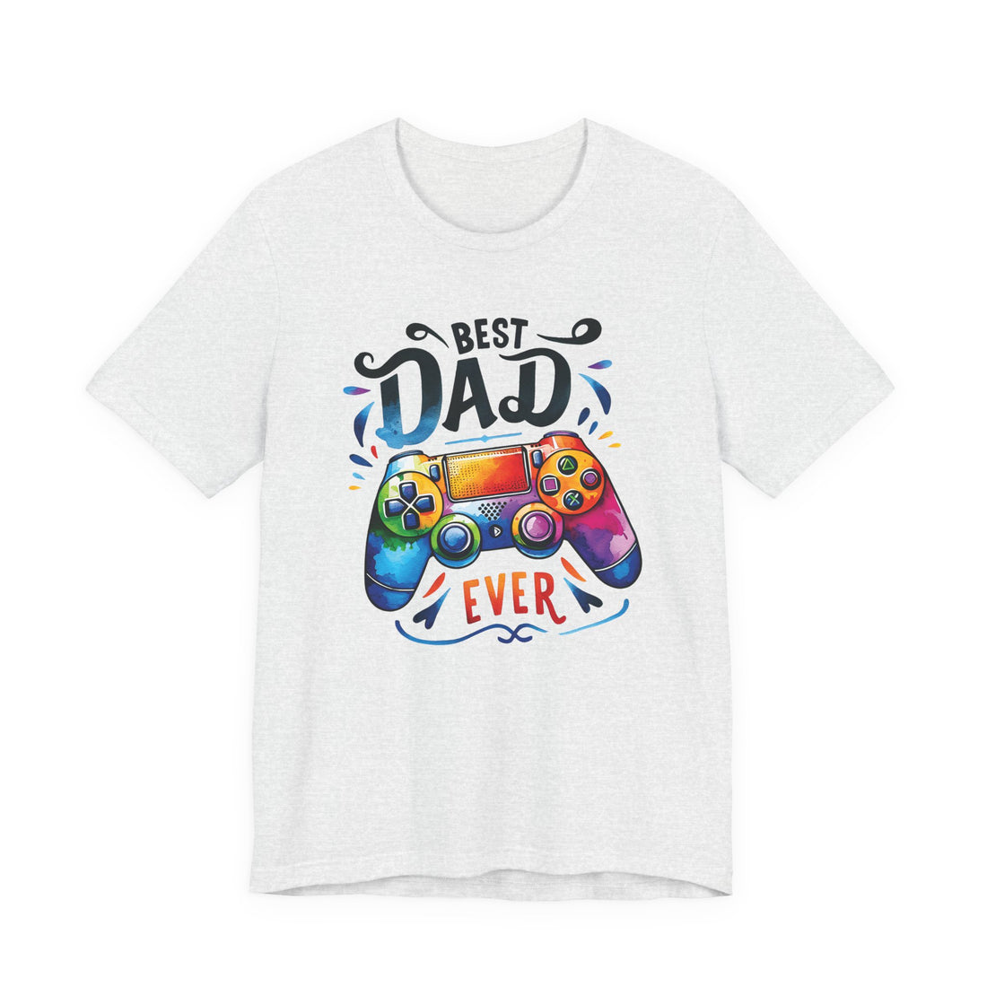 Best Dad Ever Gaming - Dads T-Shirt